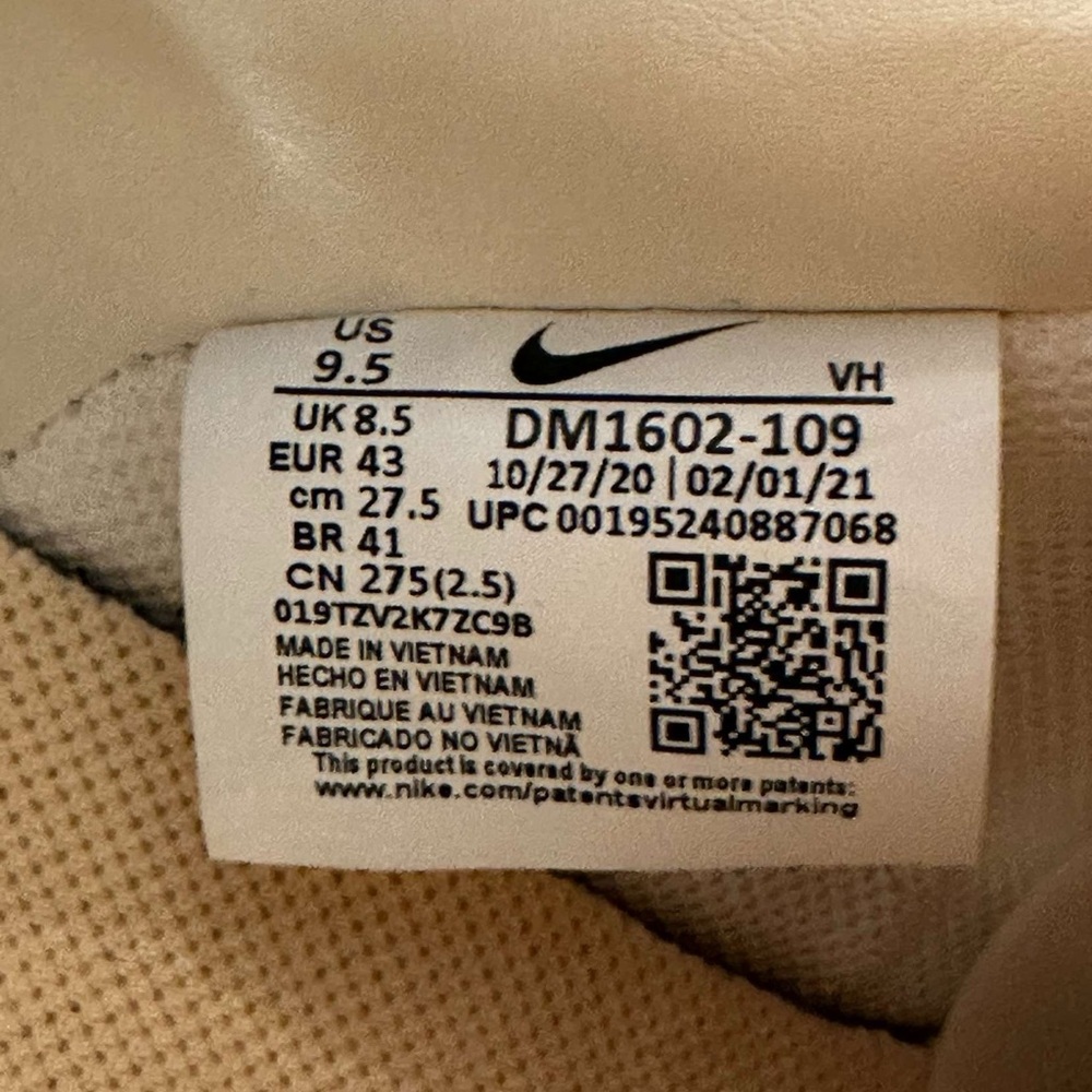Authentic Nike Dunk Low Off-White Lot 9 (Stock X Verified) - Picture 5 of 12